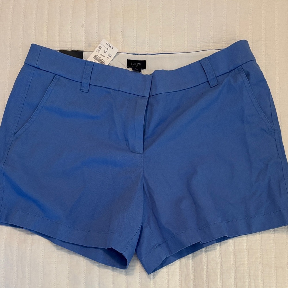 J. Crew Women's Vibrant Blue Bermudas